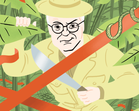 Dick Cheney Illustration by Jack D.