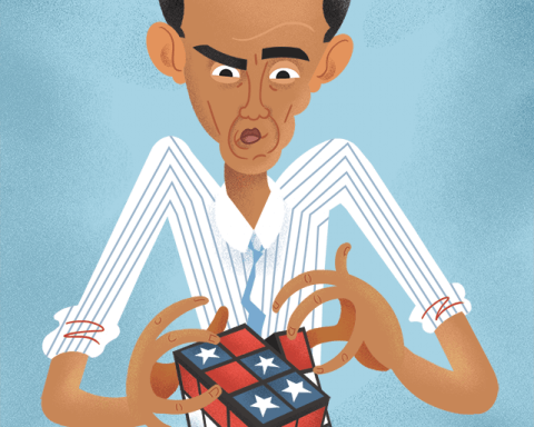 Obama Illustration by Jack D.