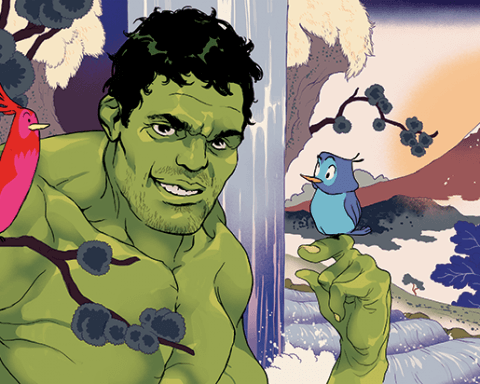Hulk Illustration by Tomer Hanuka