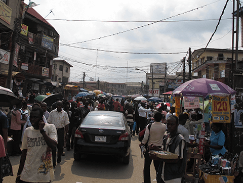Lagos, Nigeria. Photo by Stefan Magdalinski