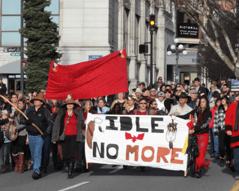 Idle No More protest