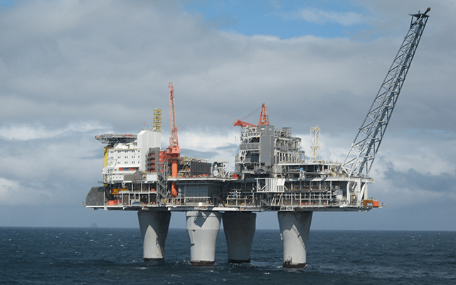 The Troll A Platform