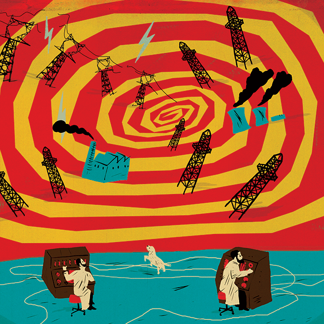 Illustration by Paul Blow