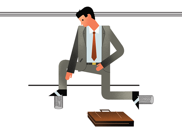 man in suit Illustrations by Dave Murray