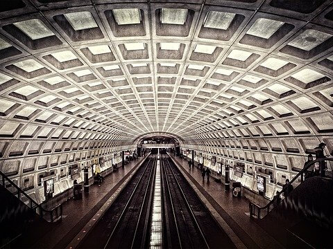 The U.S. has a major infrastructure gap | An image of public transportation in the U.S.
