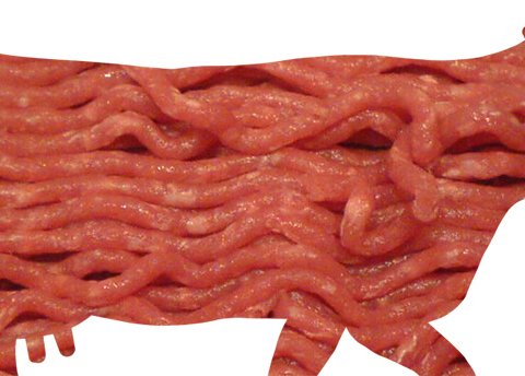 Ground meat