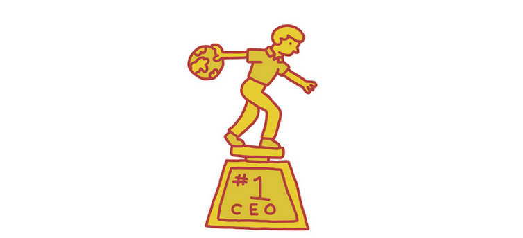 #1 CEO trophy
