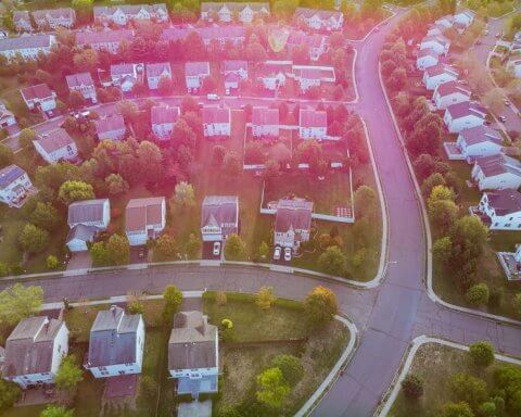 3 Ways to Build Homes Resilient to Climate Change | Image of houses from above