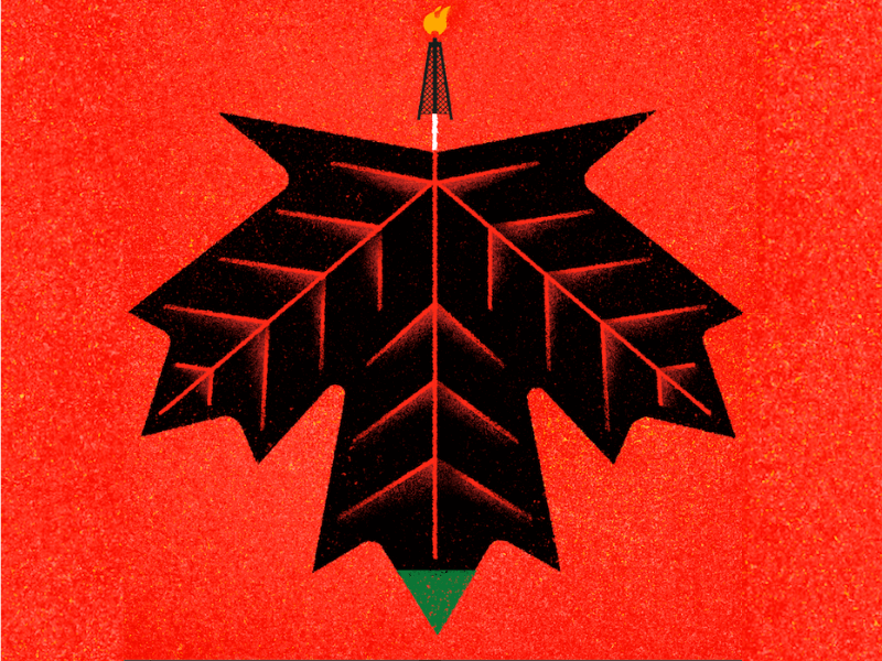 Maple leaf oil industry canada