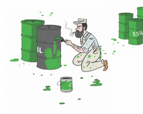 greenwashing illustration