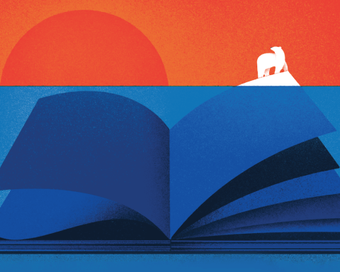 climate change education illustration