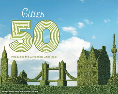 Sustainable cities index - topiary city crop