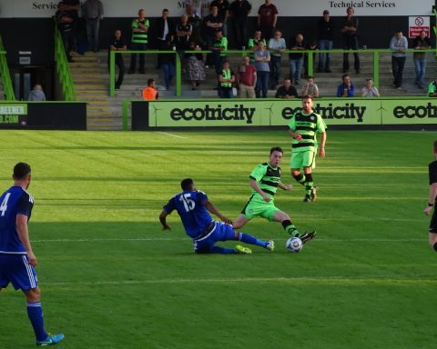 green soccer World Cup