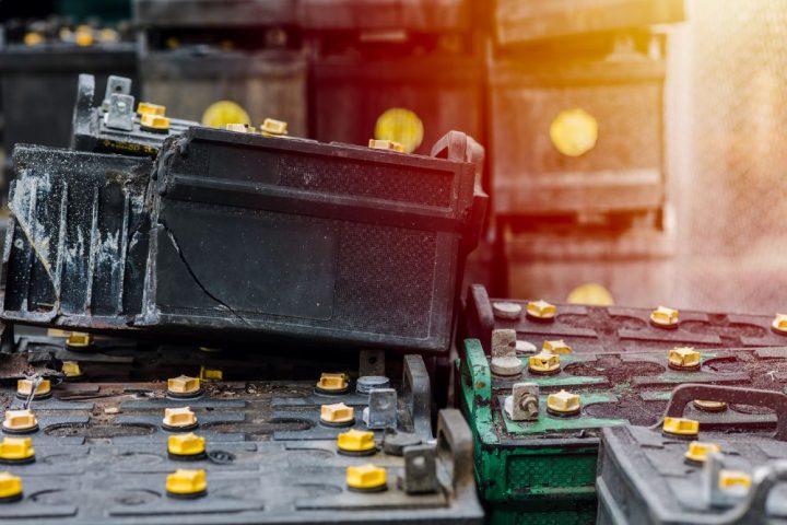 Used EV car batteries