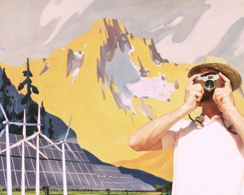 Image depicting an "ESG tourist"