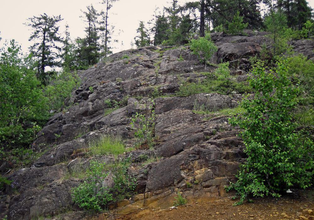 Kotamite rocks near Timmins
