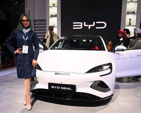 BYD ranks seventh for sales among global carmakers.
