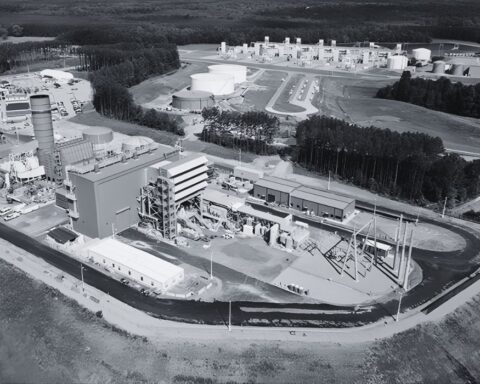 Lincoln Combustion Turbine Station near Denver, N.C