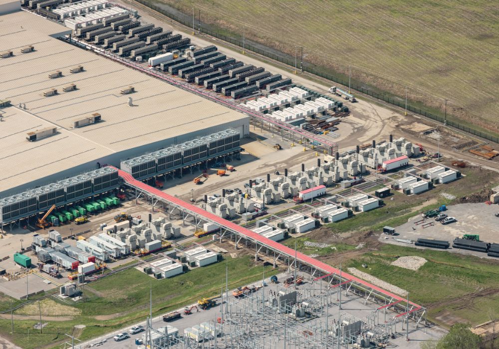 gas-powered data centre