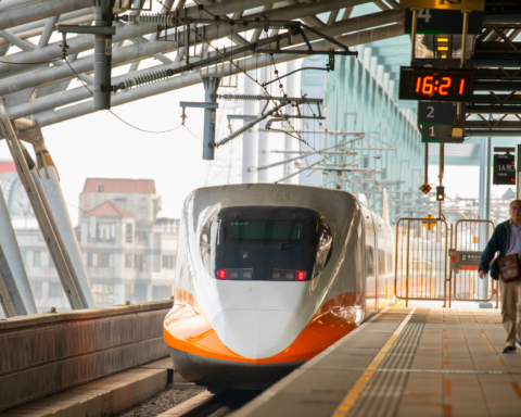 Taiwan High Speed Rail Corporation (THSRC) is ranked first