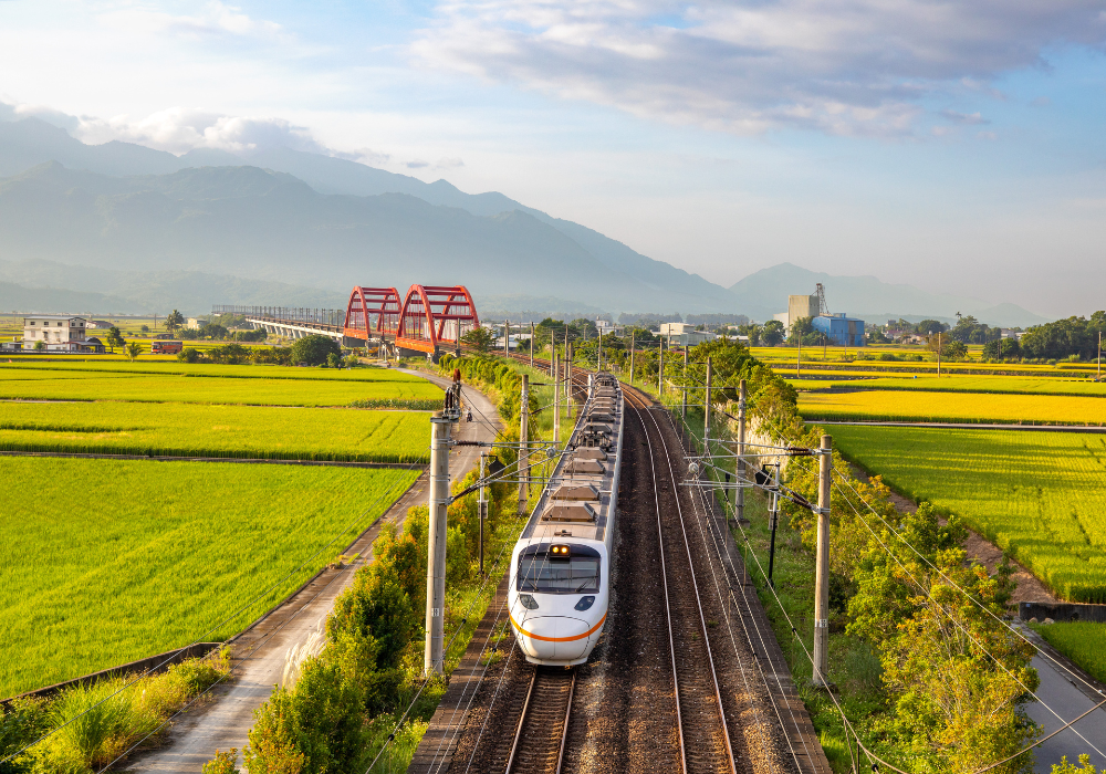 Taiwan High Speed Rail Corporation (THSRC) is ranked first