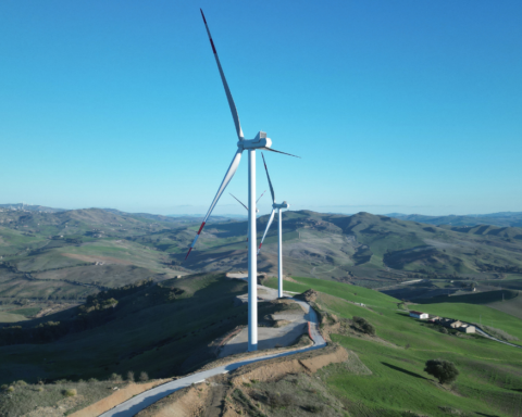 Roccapalumba wind farm by ERG SpA