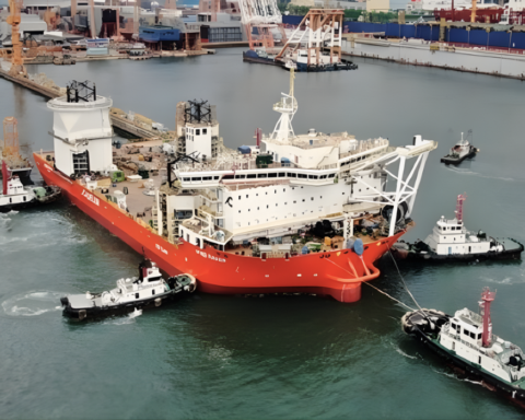 offshore wind turbine installation vessel