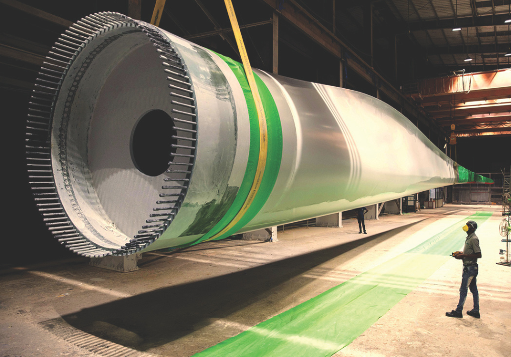 Wind turbine blade manufacturing